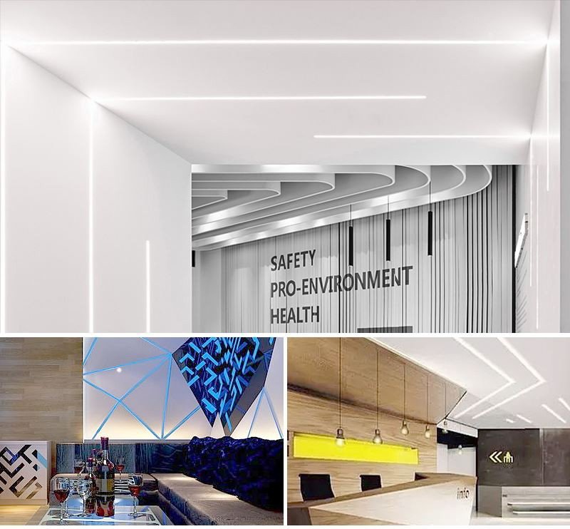 linear light recessed